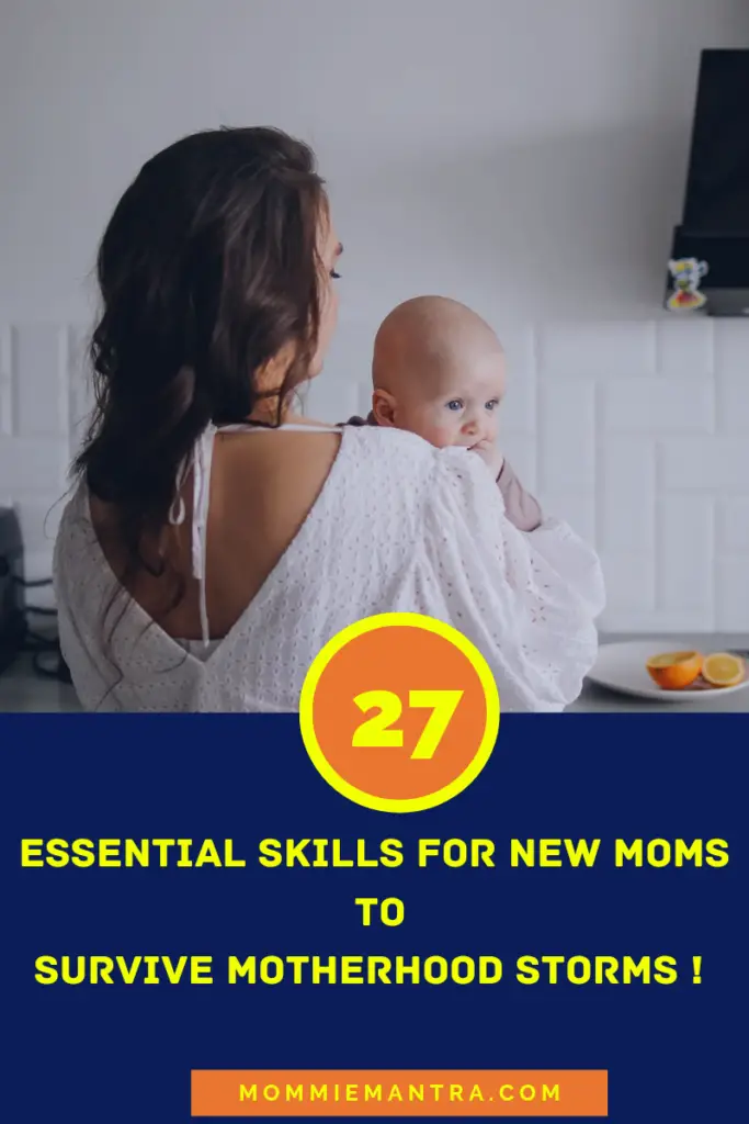 What skills should new moms learn
